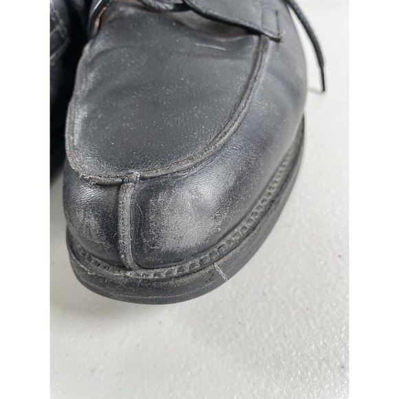 ALLEN EDMONDS Black 11 D Men Split-Toe Leather Dress Shoes main image 6